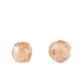 Zirkonia Perlen Disc 2x3mm Vintage rose tan